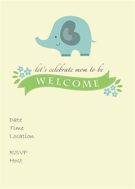 After you find out all elephant baby shower free printables results you wish, you will have many options to find the best saving by clicking to the button get link. 25 Adorable Free Printable Baby Shower Invitations