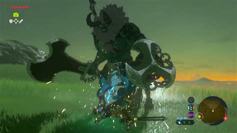The Legend Of Zelda Breath Of The Wild Mighty Blue Lynel Guide Youtube