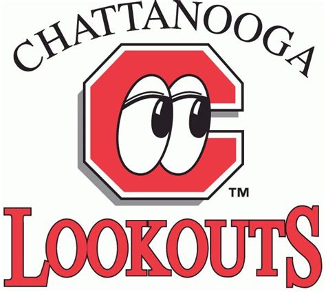 Chattanooga Lookouts Primary Logo History Chattanooga Baseball Teams