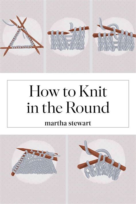 How To Knit In The Round A Beginners Step By Step Guide Knitting