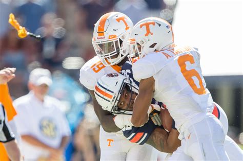 Tennessee Football Key Moments And Turning Points In Vols Win At Auburn