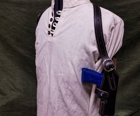 Leather Shoulder Holster For The Beretta Px Storm