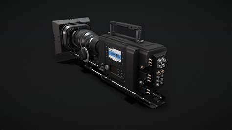 Professional Digital Video Camera Buy Royalty Free 3d Model By