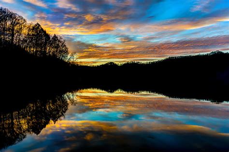 Mountain Lake Sunset Photograph By Anthony Heflin Fine Art America