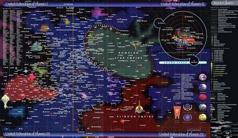 Map Of Star Trek Universe Maping Resources