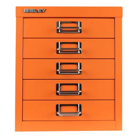 Bisley 5 Drawer Desktop Multidrawer Steel Cabinet