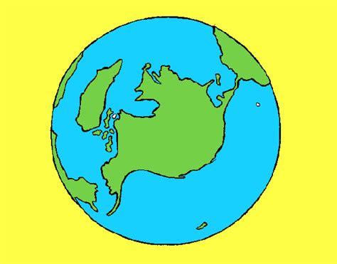 Desenho De Planeta Terra Pintado E Colorido Por Yaspessi O Dia 16 De
