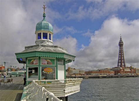Blackpool North Pier And Tower Ed Okeeffe Photography