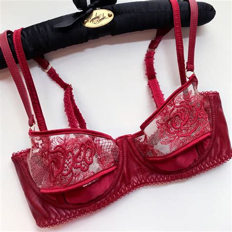 Le Rouge Quarter Bra By Loveday London
