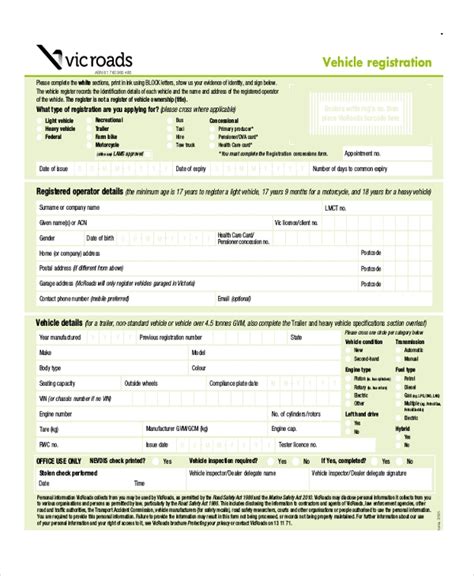 FREE 23+ Sample Registration Forms in PDF | Excel | Word