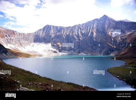 The Ratti Gali Lake Alpine Glacial Lake Located In Neelum Valley Azad