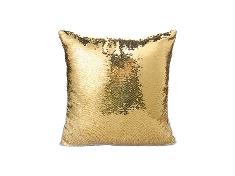 Flip Sequin Pillow Covergold W Silver 10pack Bestsub