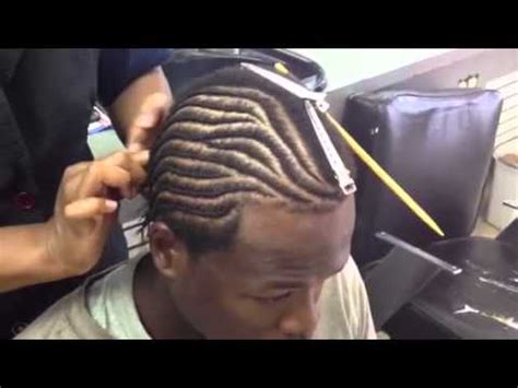 As they traversed the middle. How to braid Klean Kuts barber shop ft Sherice Russell ...