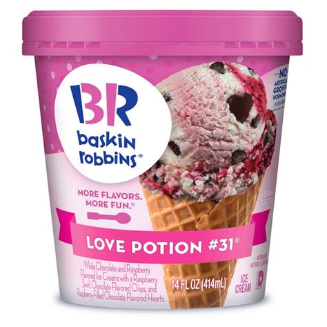 Baskin Robbins Ice Cream Love Potion Fl Oz Delivery Or Pickup Near Me Instacart