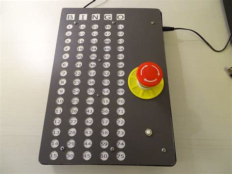Bingo Machine A4 Size 7 Segment Displays With Arduino