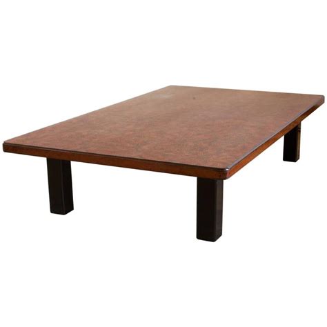 In addition, this type of furniture is bright and at the same time neutral accent in interior design in oriental style. Japanese Lacquer Low Rectangular Coffee Table Raised on ...