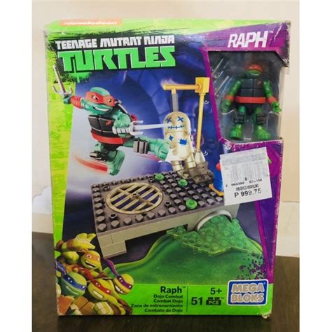 Mega Bloks Teenage Mutant Ninja Turtles Raph Dojo Combat Shopee