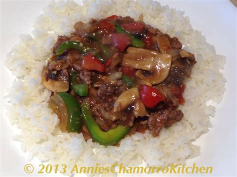 Beef Stir Fry With Mushrooms Tomatoes Bell Peppers And Onions Annie
