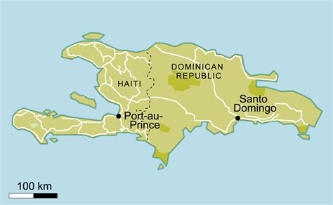 Hispaniola On World Map
