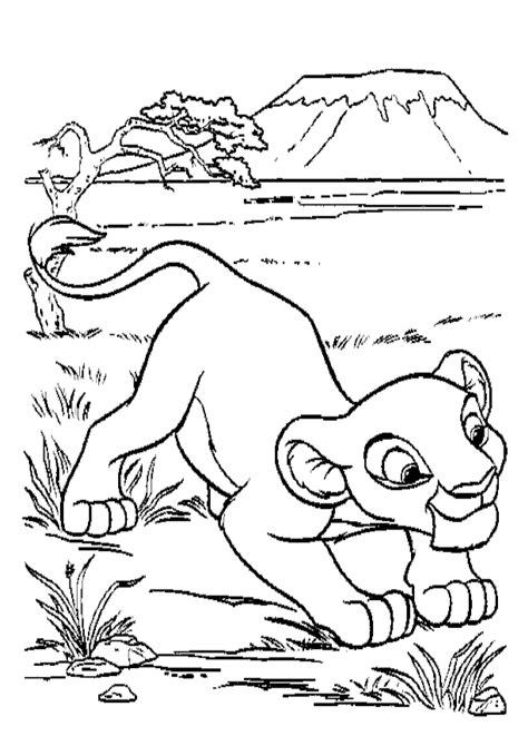 For kids & adults you can print the lion king or color online. Lion King Coloring Pages Nala And Simba Az - Coloring Home