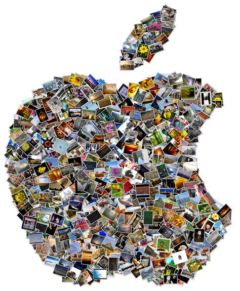 Apple Collage Shape Collage Photo Collage Maker Make A Photo Collage
