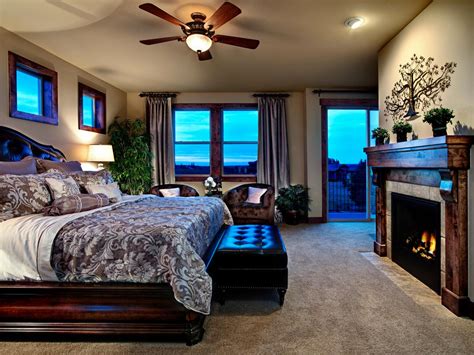 Master Bedroom With Fireplace Hgtv