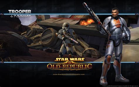 Star Wars The Old Republic Trooper Hd Wallpaper