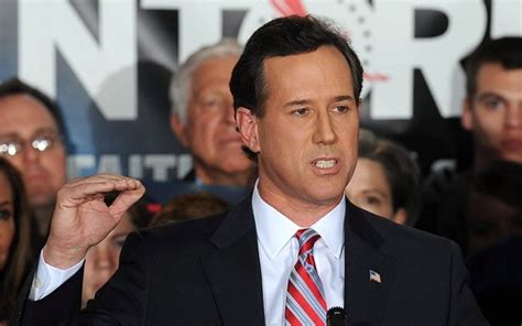 Us Election 2012 Rick Santorum Claims Same Sex Marriage Is Comparable