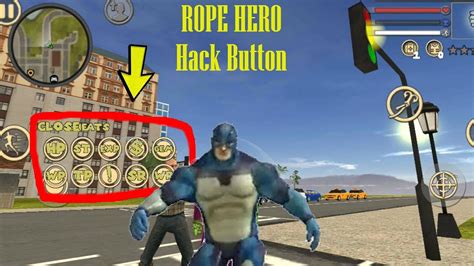 Rope Hero Vice Town Hack Version Android Gameplay 79 Youtube