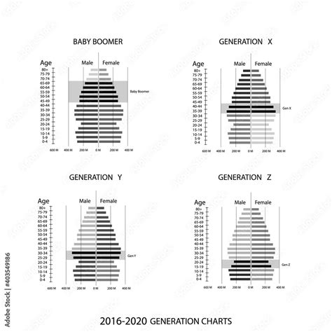 Population And Demography Population Pyramids Chart Or Age Structure