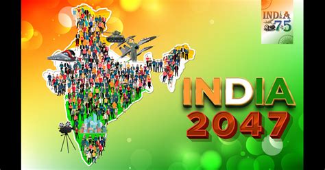 India2047 A Golden Lion A Vision For Independence And Prosperity