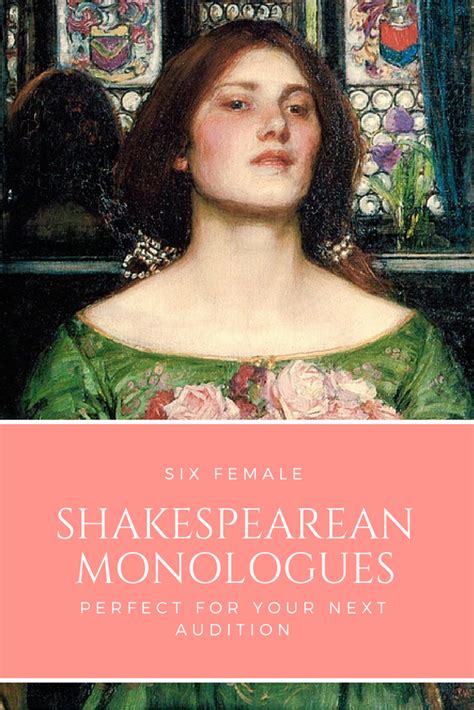 Six Female Shakespeare Monologues Perfect For Your Next Audition