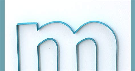 We'll often do an activity celebrating that letter. Welcome to Paper Zen ~ Cecelia Louie: Quilling Lowercase Letter m - How to Outline Tutorial for ...
