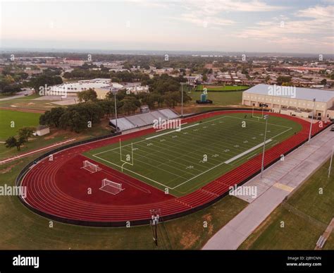 American Football Field Aerial Hi Res Stock Photography And Images Alamy