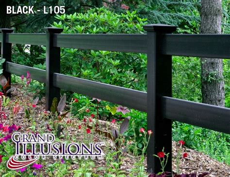 Weatherables offers vinyl railing to fit any project's needs. Where can I find black vinyl or pvc post and rail fence ...