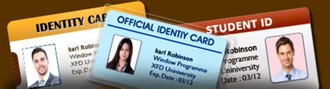 id cards maker software  identification cards identity badges