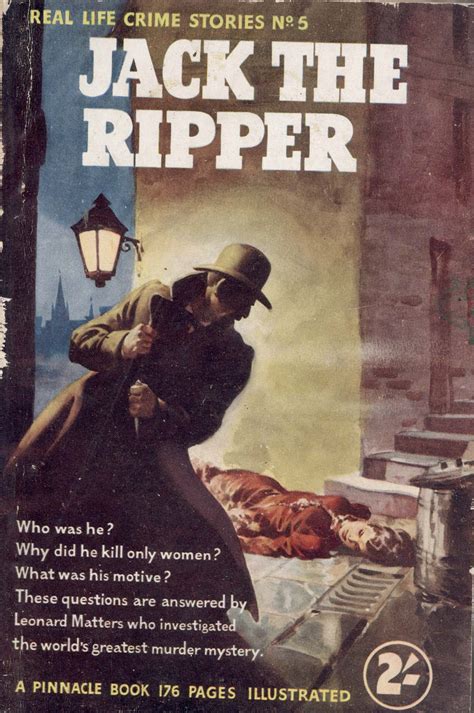 Jack the Ripper (Real Life Crime) -- Pulp Covers