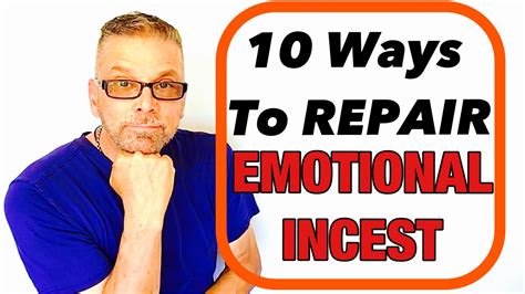 Ways To Repair Emotional Incest Ask A Shrink Youtube