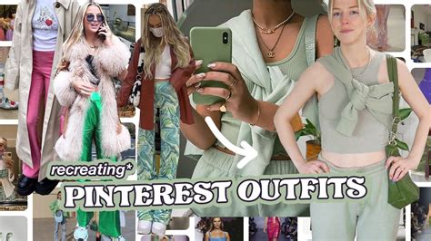 Recreating Trendy Pinterest Outfits But With Clothes I Already Own