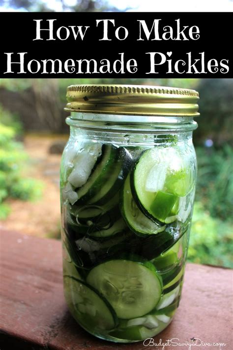 Exactly how much you add will depend on your taste, but. How To Make Homemade Pickles