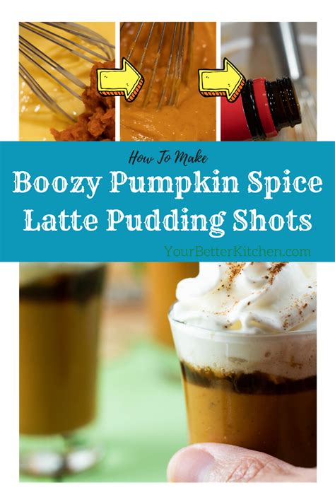 These Boozy Pumpkin Spice Latte Pudding Shots Will Give You The Biz Heck They Might Knock You