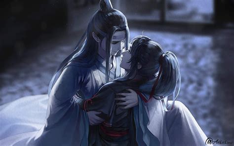 anime mo dao zu shi lan wangji lan zhan wei wuxian wei ying hd wallpaper peakpx