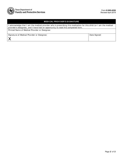 Form K 905 4526 Download Fillable Pdf Or Fill Online Consent For