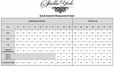 Bridal Sizing Guide – Dearly Loved Bridal