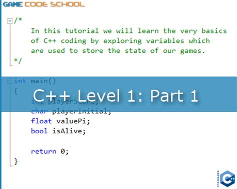 We recommend reading this tutorial, in the sequence listed in the left menu. C++ - Game Code School