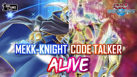 Mekk Knight X Code Talker Alive Best Code Talker Variant Yu Gi Oh