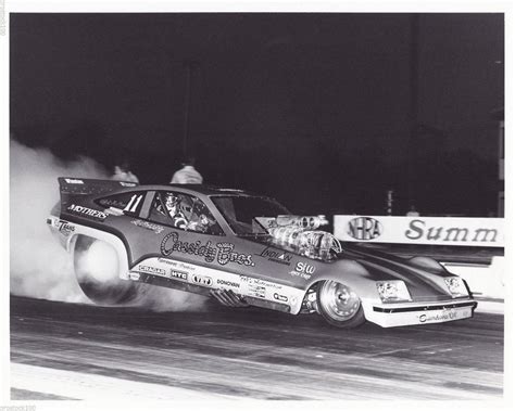 Cassidy Brothers Monza Funny Car Black And White Photo 1808167970
