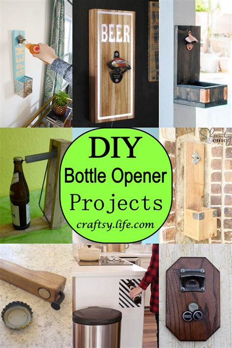 22 Diy Bottle Opener Projects You Can Build Easily Craftsy