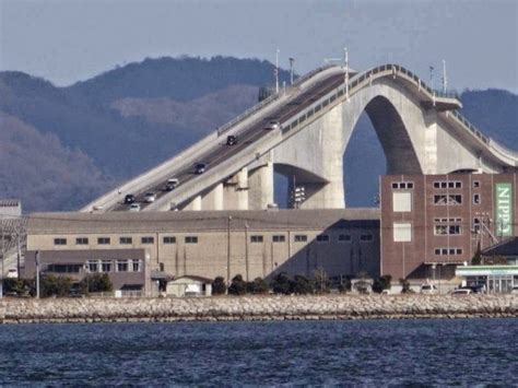 The Eshima Ohashi Bridge In Matsue Japan Looks Absolutely Frightening