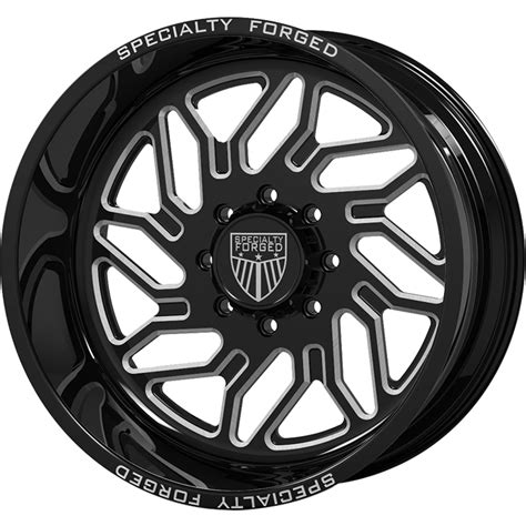 Specialty Forged Sf035 22x16 103 Black Milled Sf035 2216 8x170 Bm